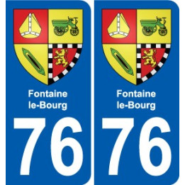76 Harfleur wappen aufkleber typenschild aufkleber stadt