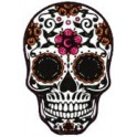 Sticker skull muerta 04 skull stickers adhesive