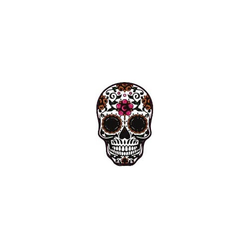 Autocollant Tête de mort muerta 04 skull stickers adhesif