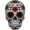 Sticker skull muerta 04 skull stickers adhesive