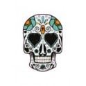 Autocollant Tête de mort muerta 06 skull stickers adhesif