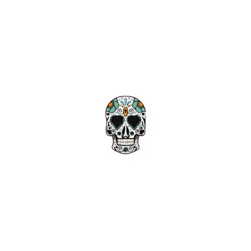 Autocollant Tête de mort muerta 06 skull stickers adhesif