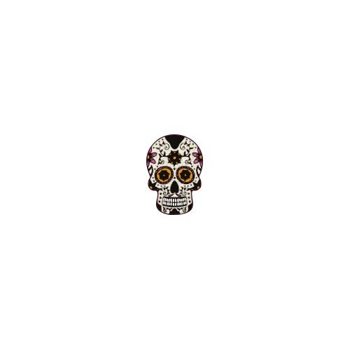 Autocollant Tête de mort muerta 07 skull stickers adhesif