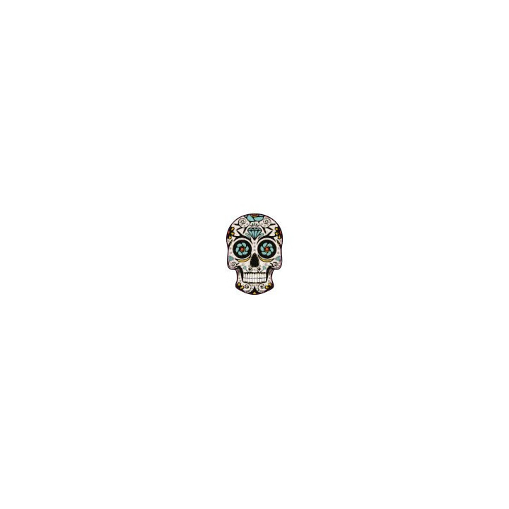 Autocollant Tête de mort muerta 08 skull stickers adhesif