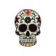 Autocollant Tête de mort muerta 09 skull stickers adhesif