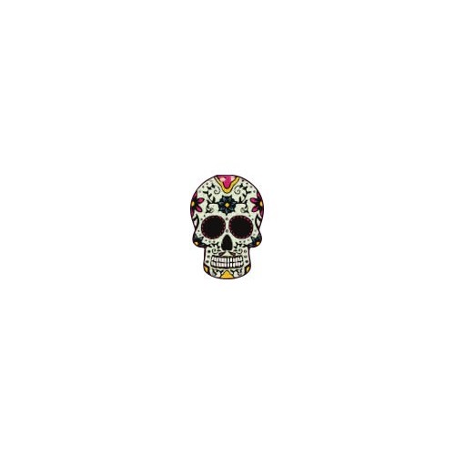 Autocollant Tête de mort muerta 09 skull stickers adhesif