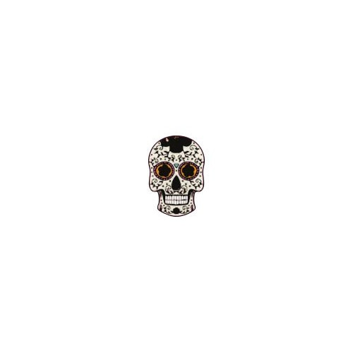 Autocollant Tête de mort muerta 10 skull stickers adhesif