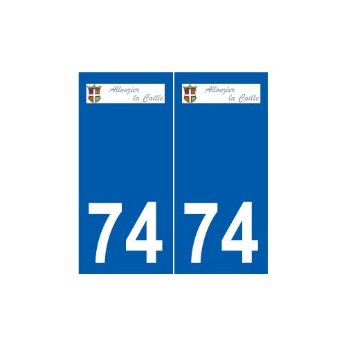 74 Faverges logo adesivo piastra adesivi città