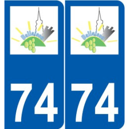 74 Faverges logo aufkleber typenschild aufkleber stadt
