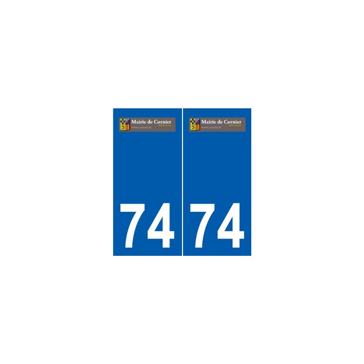 74 Faverges logo autocollant plaque stickers ville