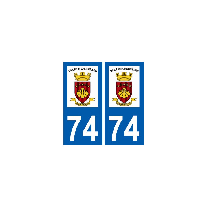 74 Faverges logo aufkleber typenschild aufkleber stadt