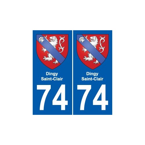 74 Faverges wappen aufkleber typenschild aufkleber stadt