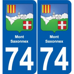 74 Faverges coat of arms sticker plate stickers city