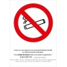 Interdiction de fumer 03 autocollant sticker adhesif
