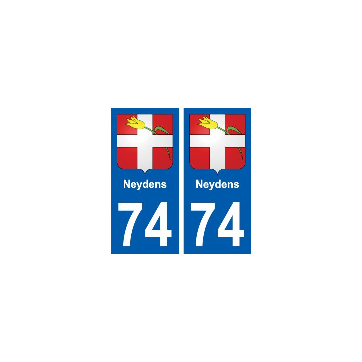 74 Faverges blason autocollant plaque stickers ville