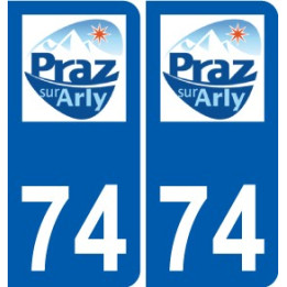 74 Faverges logo autocollant plaque stickers ville
