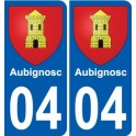 04 Léry blason autocollant plaque stickers ville