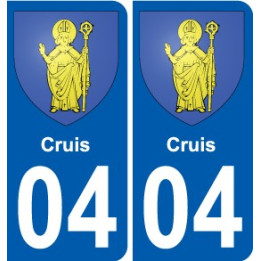 27 Léry coat of arms sticker plate stickers city