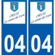 27 Léry logo aufkleber typenschild aufkleber stadt