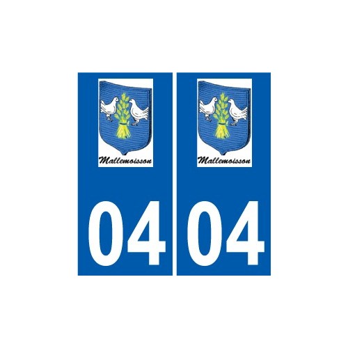 04 Léry logo autocollant plaque stickers ville