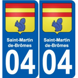 04 Léry blason autocollant plaque stickers ville
