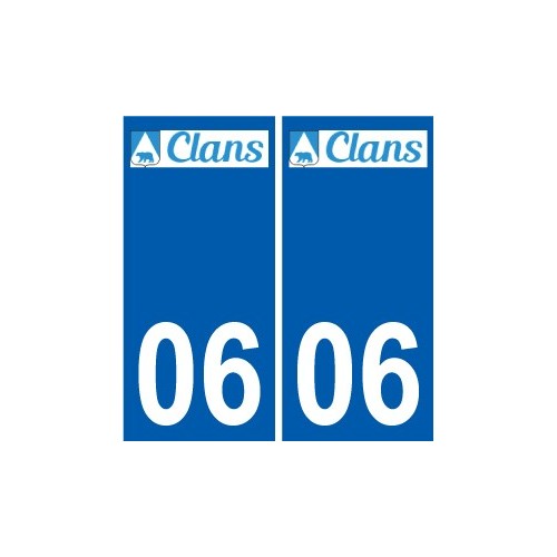 06 Léry logo autocollant plaque stickers ville