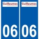 06 Léry logo autocollant plaque stickers ville