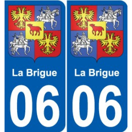 27 Léry coat of arms sticker plate stickers city
