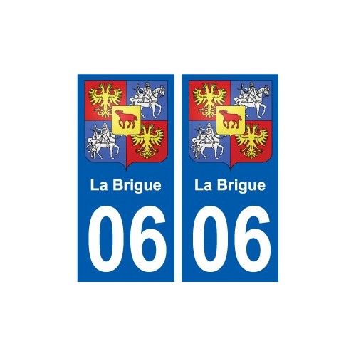 06 Léry blason autocollant plaque stickers ville