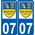27 Léry logo sticker plate stickers city