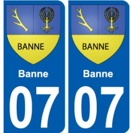 07 Léry blason autocollant plaque stickers ville