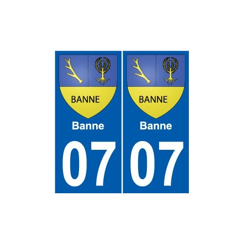 07 Léry blason autocollant plaque stickers ville