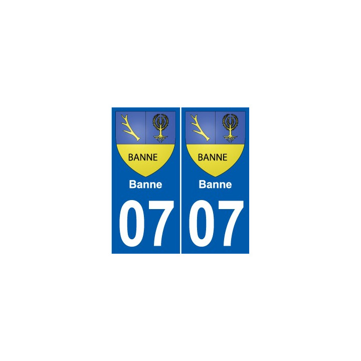 07 Léry blason autocollant plaque stickers ville
