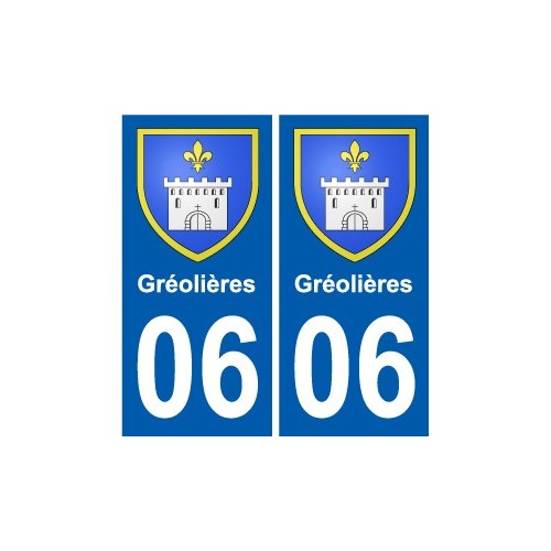 27 Léry coat of arms sticker plate stickers city