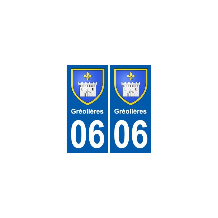 27 Léry coat of arms sticker plate stickers city