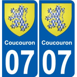 07 Léry blason autocollant plaque stickers ville