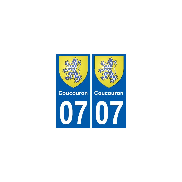 07 Léry blason autocollant plaque stickers ville