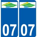 27 Léry logo sticker plate stickers city