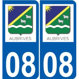 08 Léry logo autocollant plaque stickers ville