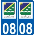27 Léry logo sticker plate stickers city