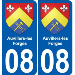 08 Léry blason autocollant plaque stickers ville