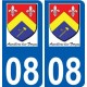 27 Léry logo sticker plate stickers city