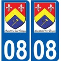 27 Léry logo sticker plate stickers city