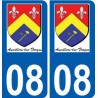 08 Léry logo autocollant plaque stickers ville