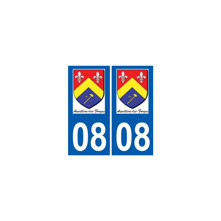 08 Léry logo autocollant plaque stickers ville