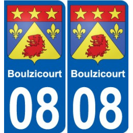 08 Léry blason autocollant plaque stickers ville