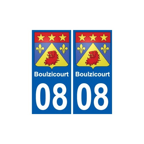 27 Léry coat of arms sticker plate stickers city