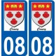 27 Léry logo sticker plate stickers city