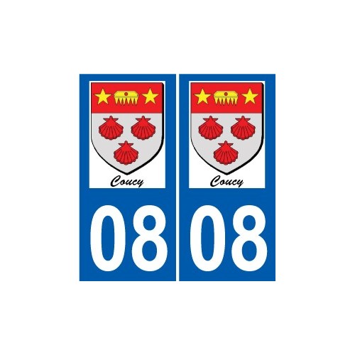 08 Léry logo autocollant plaque stickers ville