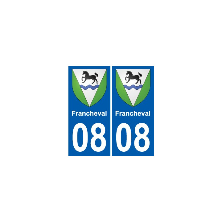 27 Léry coat of arms sticker plate stickers city